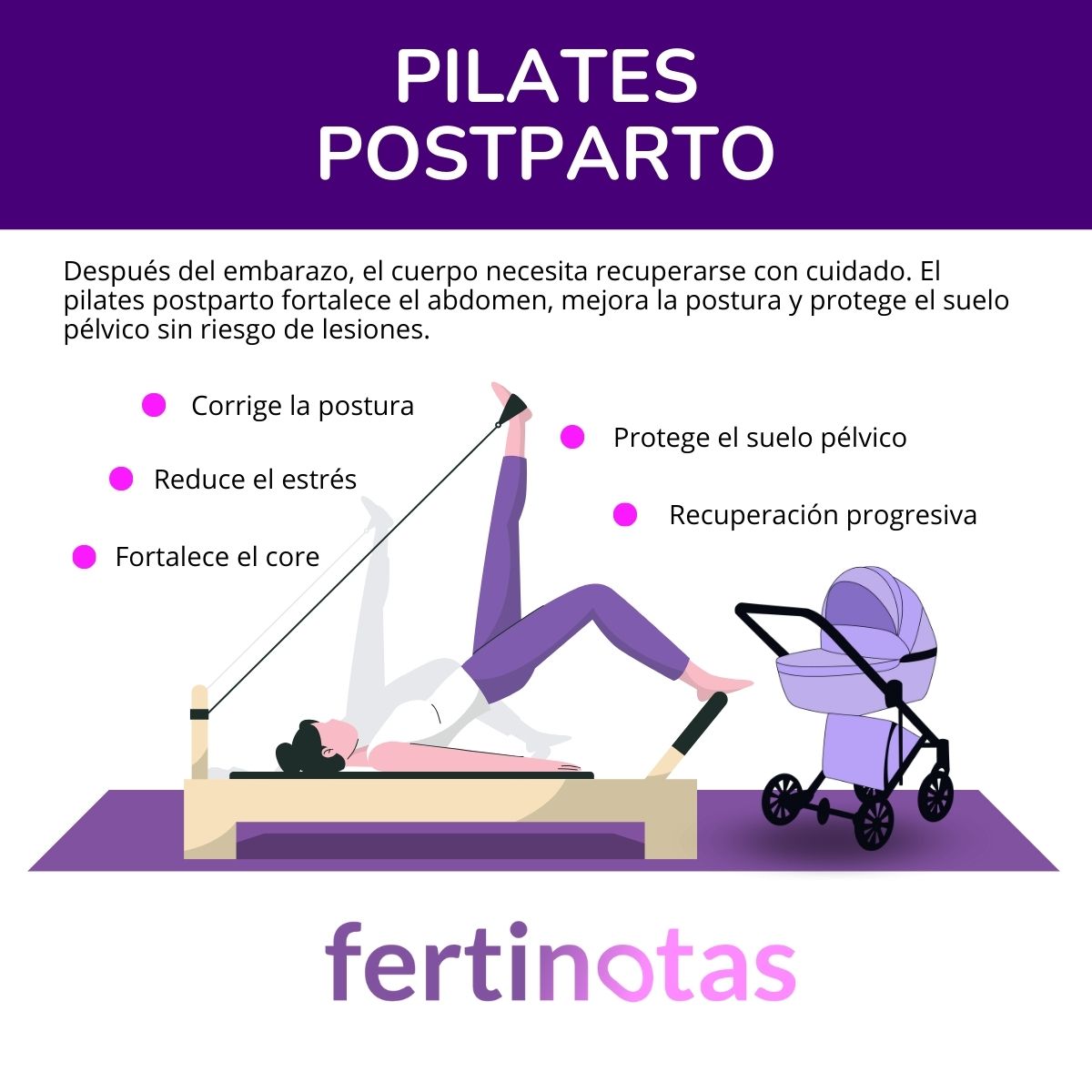 Beneficios Pilates Postparto Beneficios pilates postparto