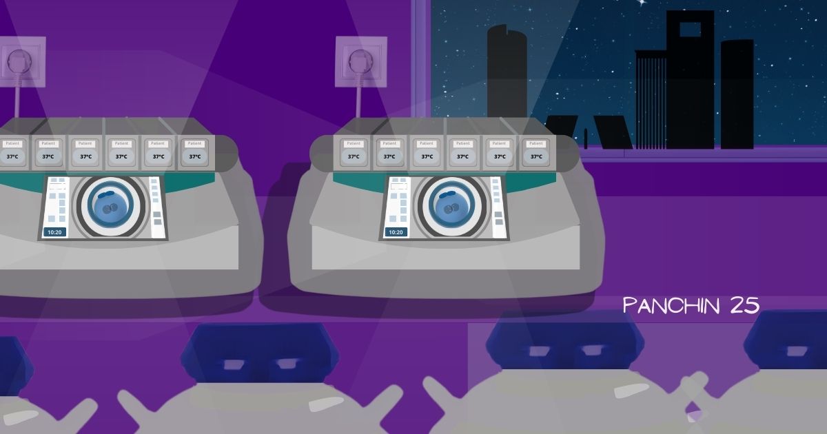 apagon electrico plan de emergencia laboratorio de reproduccion asistida Laboratorio de reproducción asistida a oscuras con incubadores y tanques de embriones funcionando gracias al sistema de emergencia eléctrica.