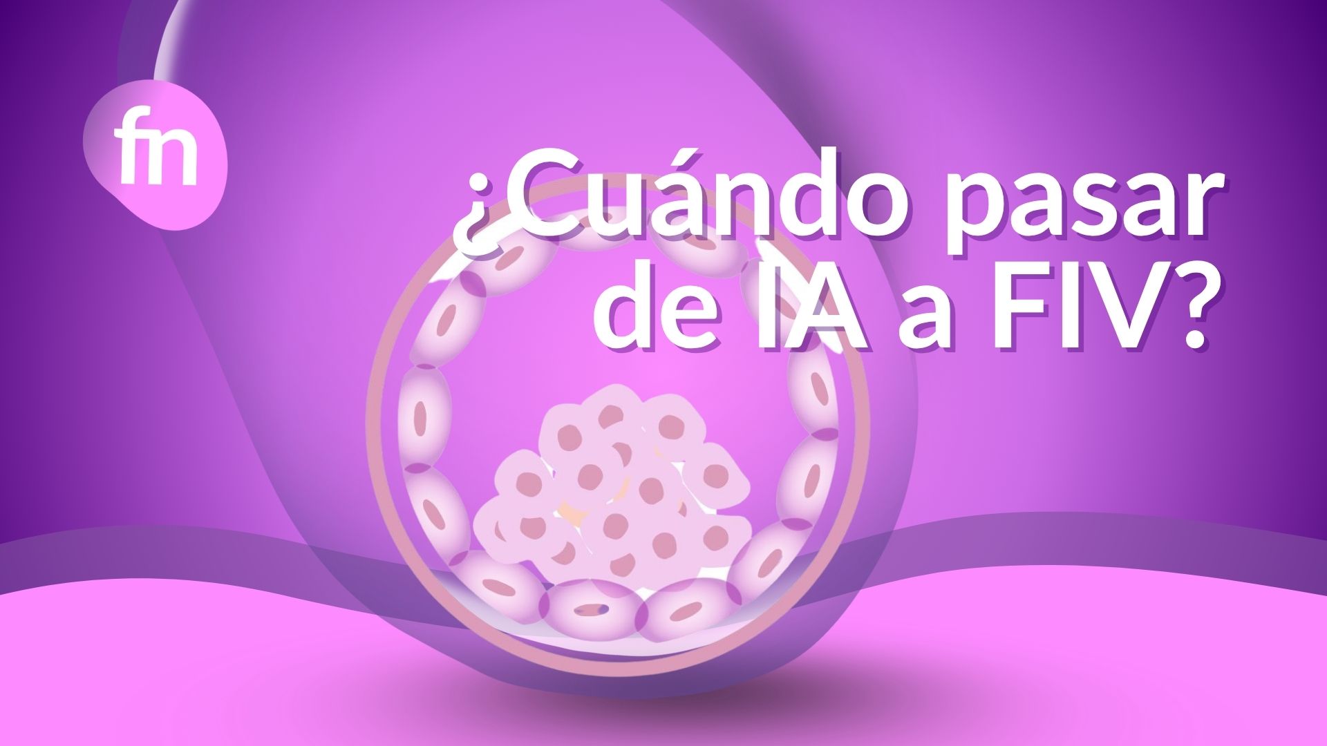 cuando pasar de inseminacion a FIV (1) embrión producto de FIV llega al útero luego de cambiar de inseminación artificial a fiv