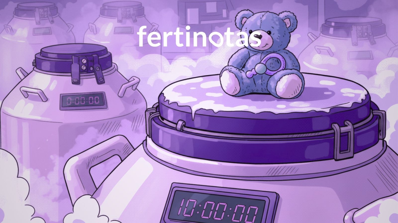 Ilustración sobre cuántos óvulos conviene congelar para tener hijos en el futuro y el papel del tiempo en la fertilidad