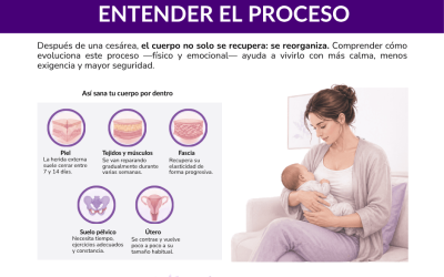 Recuperación tras cesárea: tiempos, cuidados y qué esperar paso a paso