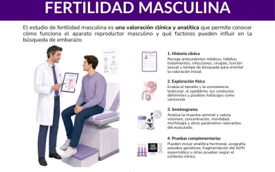 Estudio de fertilidad masculina: pruebas y resultados